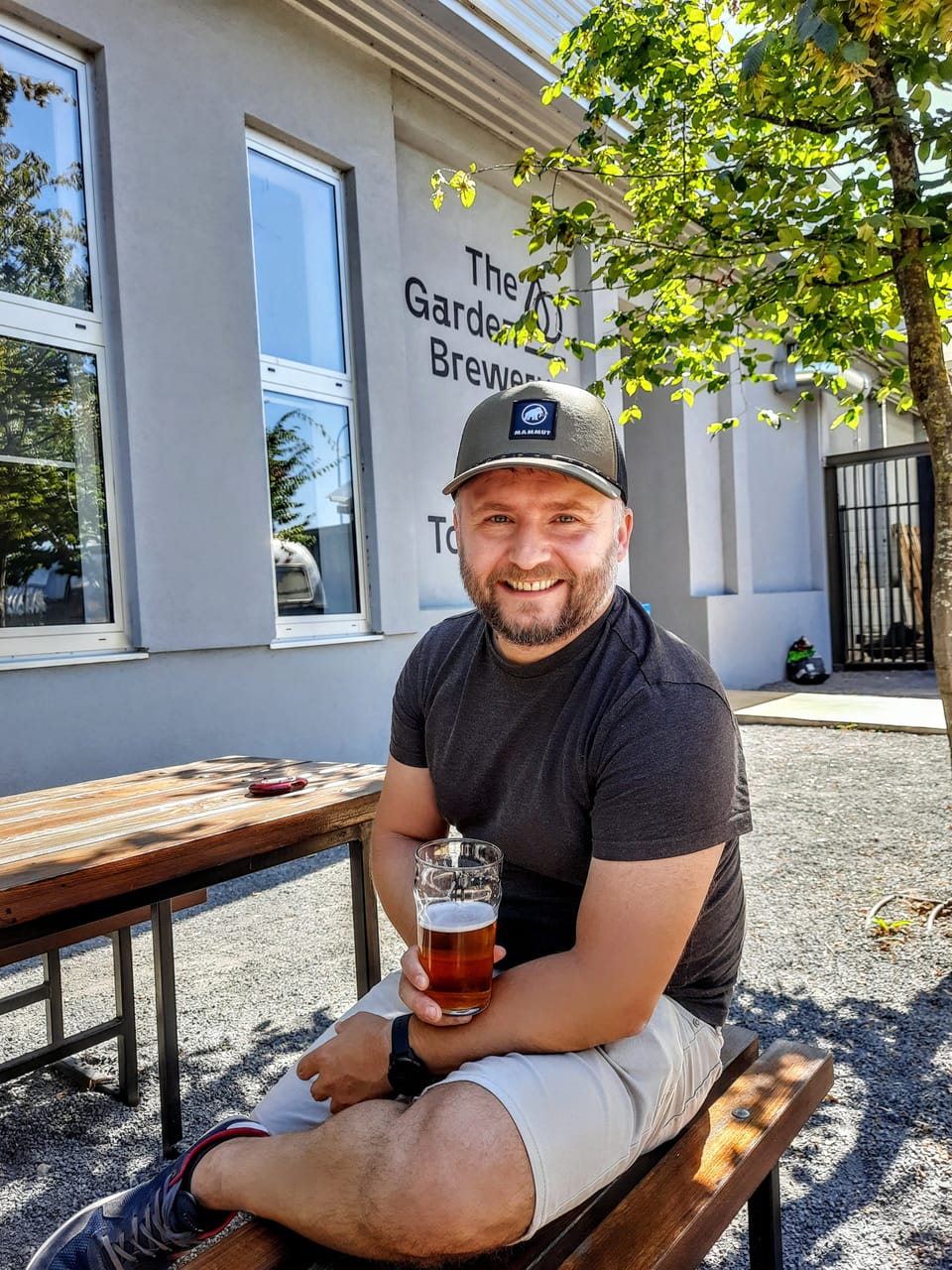 Hemi beim Bierbrauen